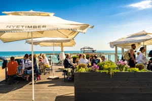 Brighton i360 cafe terrace