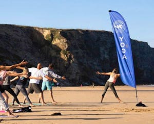 harvey stacey beach yoga cornwall unusual yoga classes uk