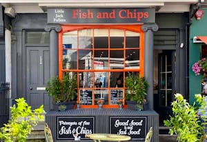 Brighton's best fish and chips little jack fullers kemptown