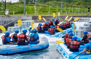 Top 10 Adrenaline Activities in the UK Olympic Legacy White Water Rafting Lee Valley