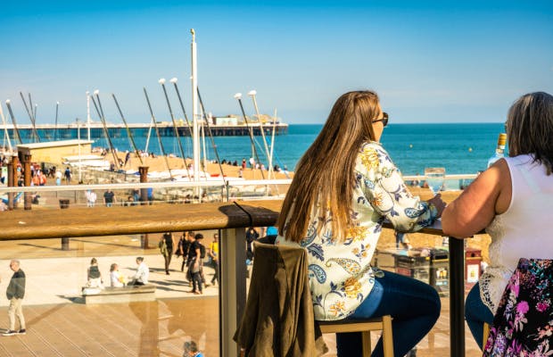 Eat and Drink at Brighton i360 cafe